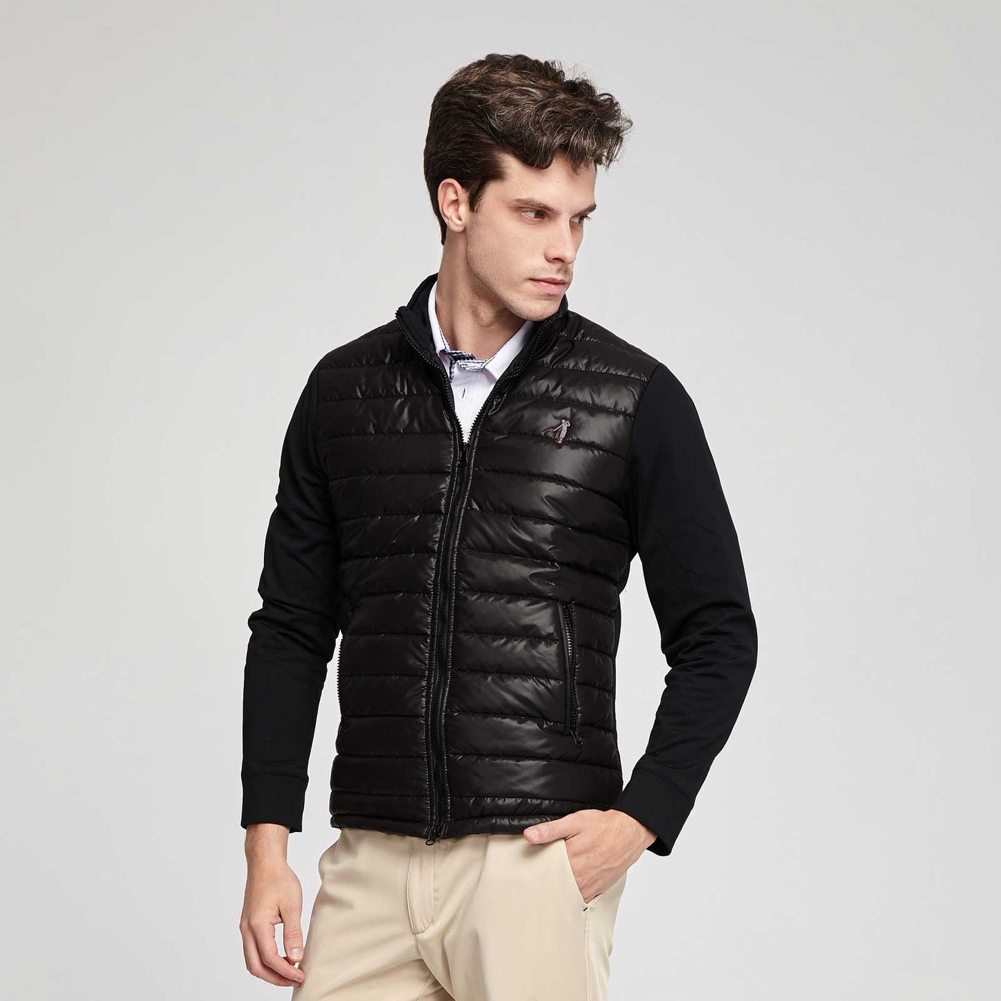Chaqueta hibrida acolchada