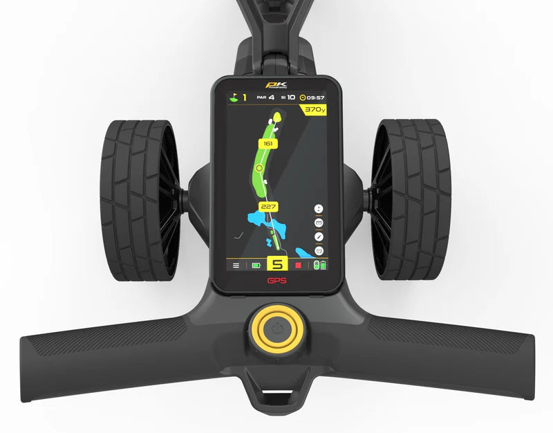 Carro eléctrico Powakaddy RX12 GPS Remote Stealth Black XL-PLUS 2025