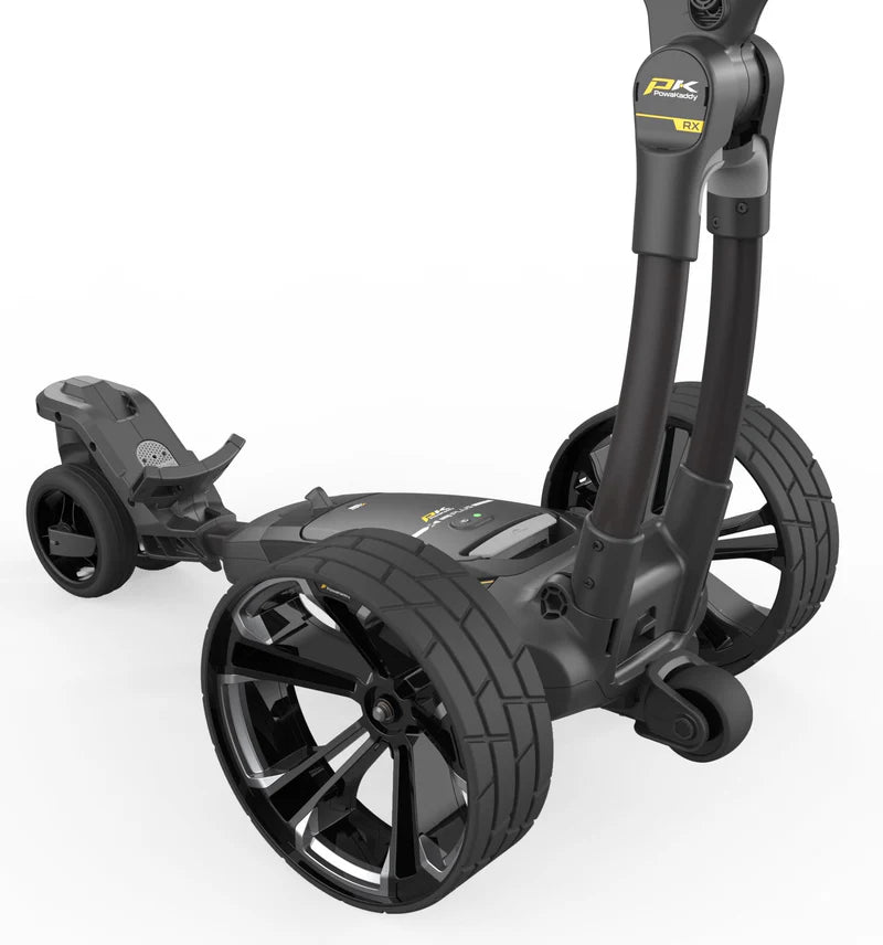 Carro eléctrico Powakaddy RX12 GPS Remote Stealth Black XL-PLUS 2025