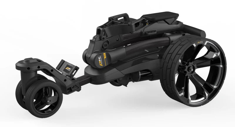Carro eléctrico Powakaddy RX12 GPS Remote Stealth Black XL-PLUS 2025