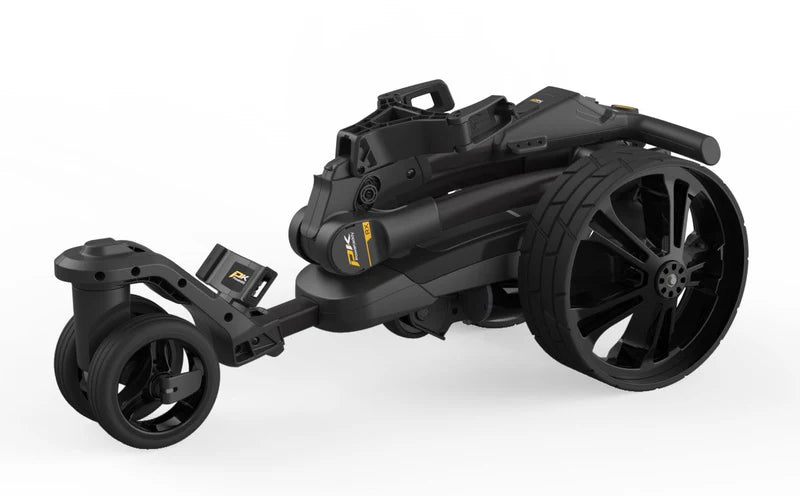 Carro eléctrico Powakaddy RX Remote Stealth Black XL-PLUS 2025